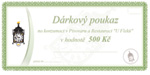 500 CZK gift voucher